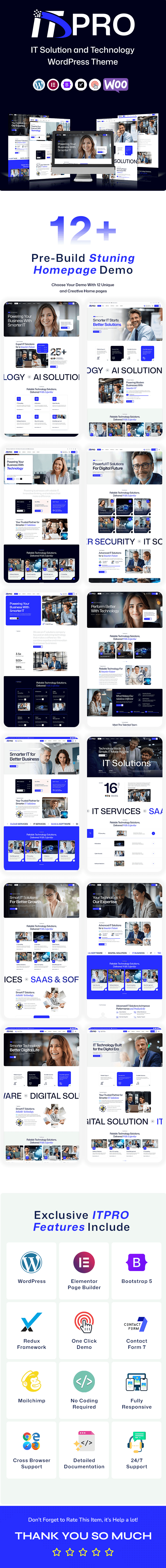 Itpro - IT Solution and Technology WordPress Theme - 2