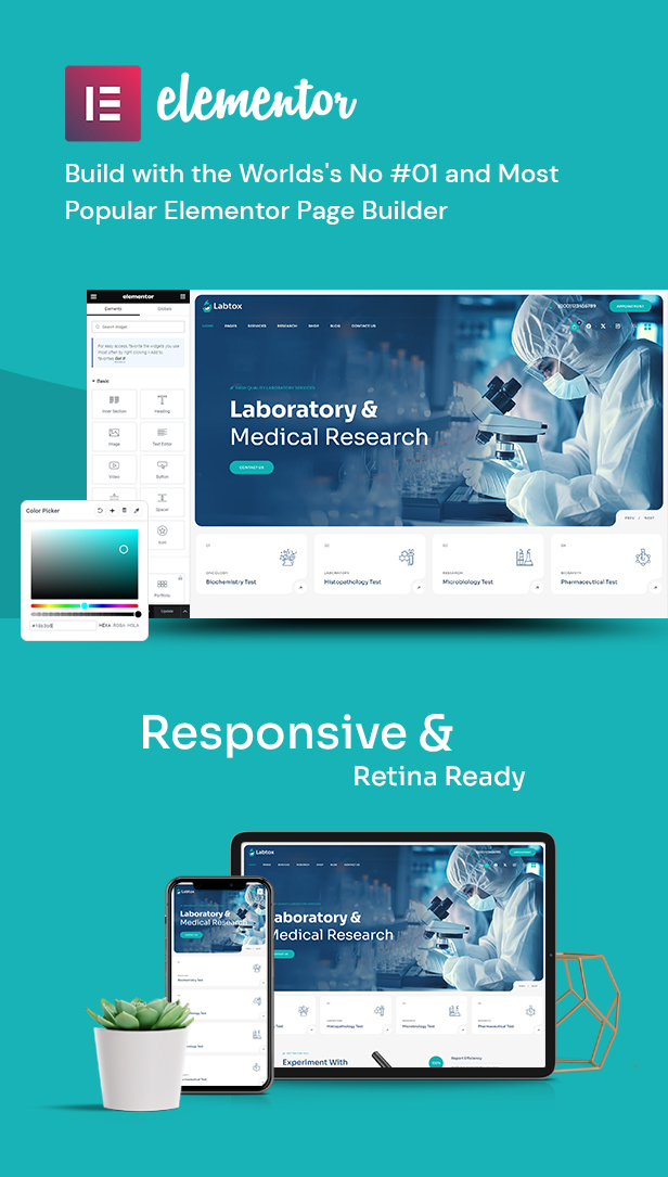 Labtox - Laboratory & Science Research WordPress Theme - 3